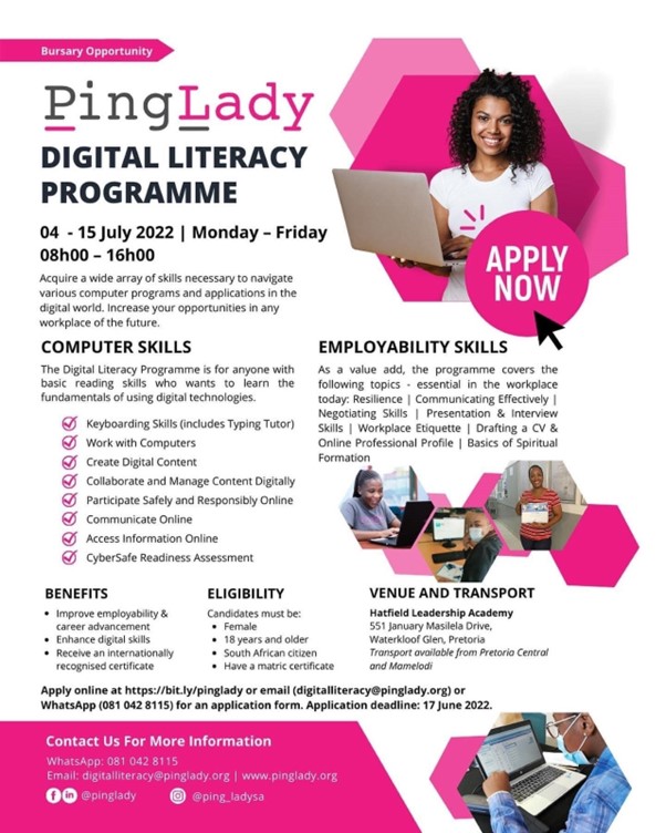 Pinglady Digital Literacy Programme